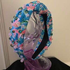 Floral Beaded Headband